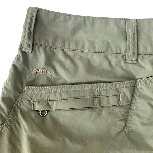 Mountain Khakis Relaxed Fit Low Rise Olive Green Hiking Shorts Sz 6 - Picture 5 of 5